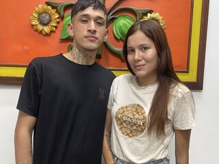 hot couple live sex cam VeriaAndLeo